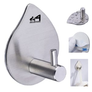 Bathroom Non-Punch Drop Hook