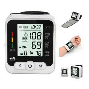 Wrist Type Electronic Blood Pressure Monitor