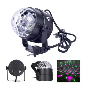 Seven-Color Rotating Ball Light