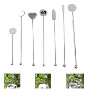 Coffee Stainless Steel Stir Sticks