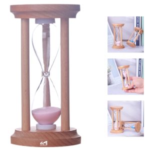 3 Minutes Wooden Hourglass Timer
