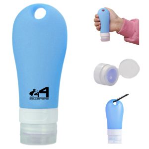 2.7Oz Silicone Lotion Dispenser Bottle