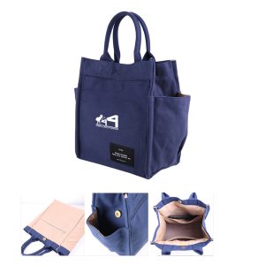 Large Capacity Box Lunch Bag