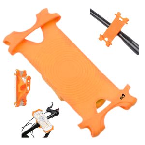 Silicone Bicycle Mobile Phone Holder Bracket