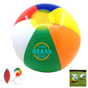 30Cm Inflatable Rainbow Beach Ball