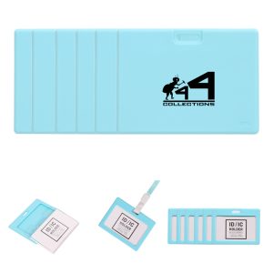 Slide-Out Horizontal Id Card Holder