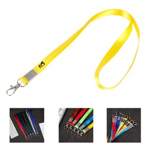 Polyester Lanyard Colorful W/ Hook