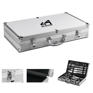 18-Piece Stainless Steel Bbq Set