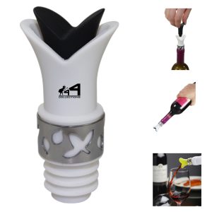 Wine Lily-Shaped Stopper Pourer