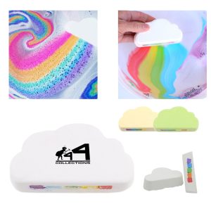 Clouds Bubble Rainbow Bath Bomb
