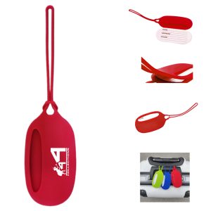 7.48 x 1.97  Inch Silicone Luggage Tag