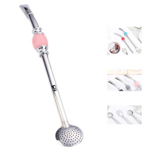 Stainless Steel Creative Spoon Straw