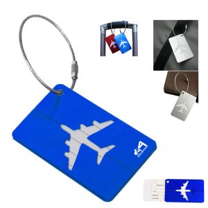 Metal Boarding Luggage Card