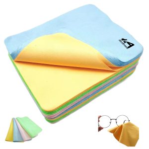 5.91 X 7.09 Inch Micro-Fiber Eyeglasses Cleaning Cloths