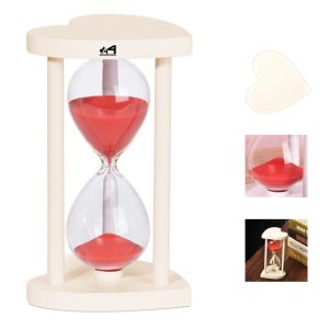 Creative Heart-Shaped Hourglass