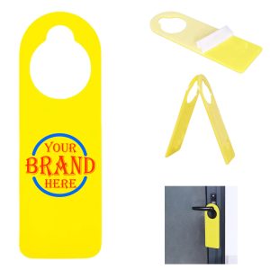 Acrylic Custom Warning Sign Door Hanger Tag