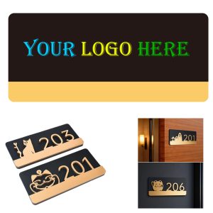 Acrylic Cartoon Style Door And Wall Nameplates