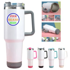 40Oz Sublimation Thermos Cup With Smart Bluetooth Speaker