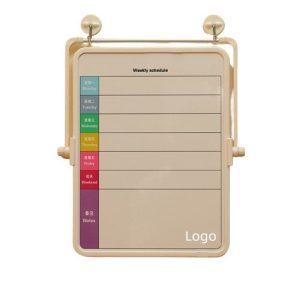 Double-Sided  Planner With Stand For The Week Dry Erase Board