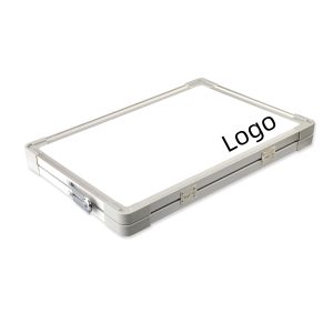 Double-Sided Dry Erase Whiteboard With Aluminum Alloy Frame
