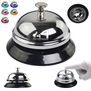 2.36 Inch Diameter Metal Stainless Steel Table Bell