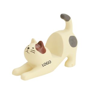 Cute Stretching Cat Smartphone Stand