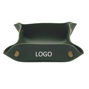 Leather Desk Organizer Tray