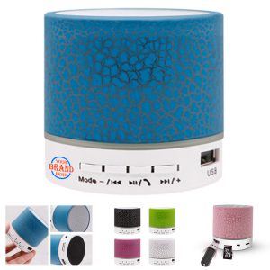 Led Wireless Speaker W/ Cracked Design