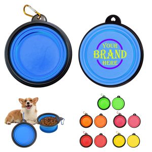 21.98 Oz Collapsible Pet Bowl