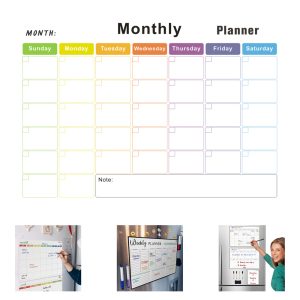 Colorful Planner Refrigerator Magnet Clip