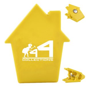 Yellow Refrigerator Magnet Clip