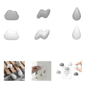 Cloud Shaped Fridge Magnet Clip