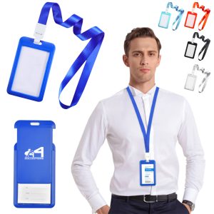 Id Badge Holder With Lanyard