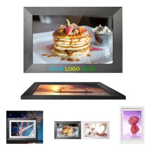 10.1 Inch 16Gb Wifi Wooden Frame Digital Photo Frame