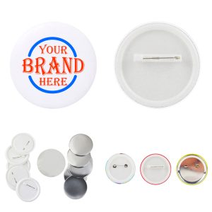 Custom 1.7 Inch Round Pins Badges