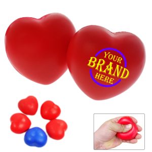 2.75Inch Pu Heart Stress Ball