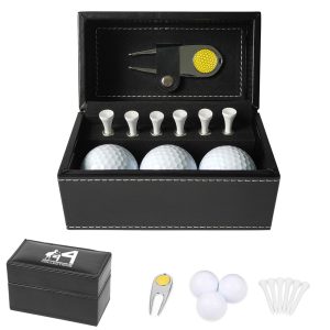 Pu Golf Ball Box Set