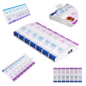 Weekly Press Type Medicine Box