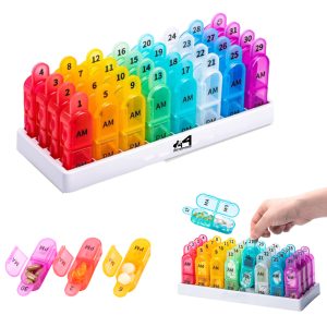 31 Day Daily Pill Case