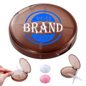 Circular Transparent Medicine Box