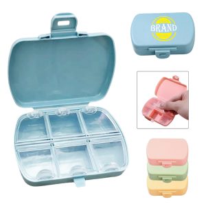 Medicine Box W/ 6 Compartments