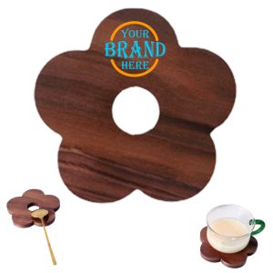 Flower Wooden Coasters