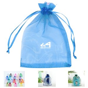 6.29 X 8.66 Inch Organza Candy Drawstring Bag