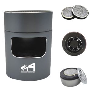 Stainless Steel Ashtray W/ Air Purifier