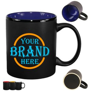 Black Ceramic Mug 11Oz