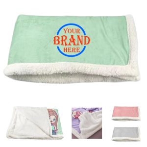 39.37 X 59.01 Inch Double Layer Flannel Blanket