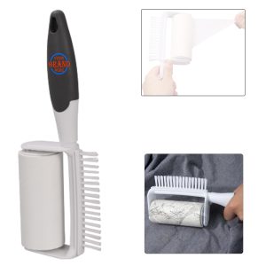 Sticky Lint Roller With Brush