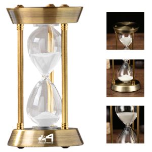 15 Minutes Zinc Plated Hourglass Timer