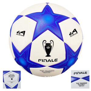 No. 5 Blue And Black Pentagram Football