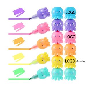 Cartoon Octopus Shaped Highlighter